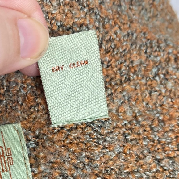 Anthropologie Tan and Gray Cardigan Sweater - Picture 9 of 9